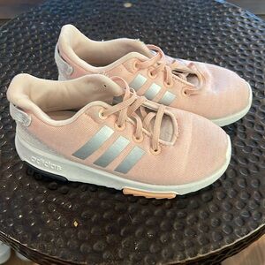 Pink Adidas slip on Shoes toddler girls size 9